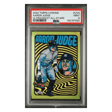 Aaron Judge PSA 9 2024 Topps Chrome Ultraviolet All Stars Card #UV4