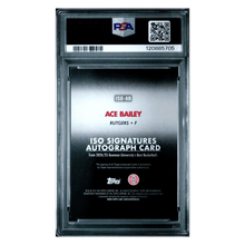 Ace Bailey PSA 9 2024 Topps Bowman University Best ISO Signature Geometric Card #ISOAB