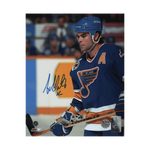 
Adam Oates St Louis Blues Autographed Close Up Photo - Fan Cave COA — Front