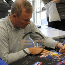 Adam Oates St Louis Blues Autographed Photo w/ "HOF 12" Inscription - Fan Cave COA