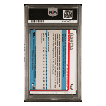 Adolis Garcia PSA 9 2019 Topps Chrome Rookie Autographs Rookie RC Card #RA-AG