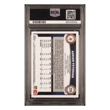 Adrian Peterson PSA 9 2021 Topps Chrome XFractor Card #220