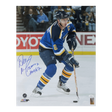 Al MacInnis St Louis Blues Autographed 16x20 Photo w/ "HOF 07" Inscription - JSA COA
