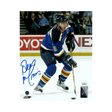Al MacInnis St Louis Blues Autographed Head Up Photo - JSA COA