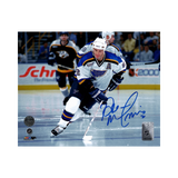 Al MacInnis St Louis Blues Autographed Skating 8x10 Photo - Fan Cave COA