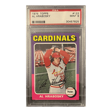 Al Hrabosky PSA 9 1975 Topps Card #122