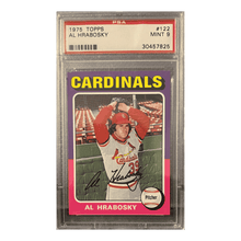 Al Hrabosky PSA 9 1975 Topps Card #122