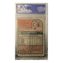 Al Hrabosky PSA 9 1975 Topps Card #122