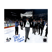 Al MacInnis St Louis Blues Autographed 11x14 Photo w/ "HOF 07" Inscription - JSA COA