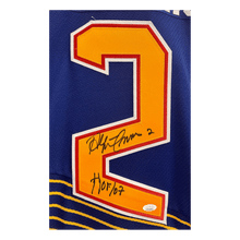 Al MacInnis St Louis Blues Autographed Blue CCM 90's Jersey with Inscription - JSA COA