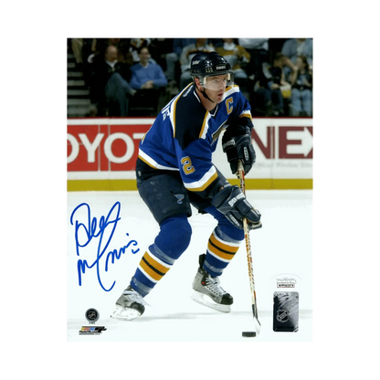 Al MacInnis St Louis Blues Autographed Head Up Photo - JSA COA