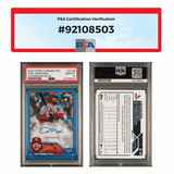 Alec Burleson PSA 10 2023 Topps Chrome Update Autographed Blue Refracter Card #ACAB - 23/50
