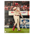 Alec Burleson St Louis Cardinals Autographed 16x20 Photo with "Biscuit" Inscription- Fan Cave COA