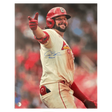 Alec Burleson St Louis Cardinals Autographed 16x20 Photo with "Biscuit" Inscription- Fan Cave COA