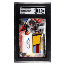 Alec Burleson SGC 10 2023 Topps Inception Autographed Patch Rookie RC #d /25 Card #IAP-AB