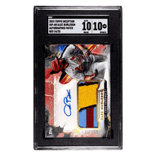 Alec Burleson SGC 10 2023 Topps Inception Autographed Patch Rookie RC #d /25 Card #IAP-AB