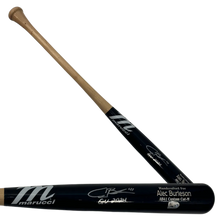 Alec Burleson St Louis Cardinals Autographed 2024 Game Used Marucci Bat w/ Inscription- JSA & MLB COA
