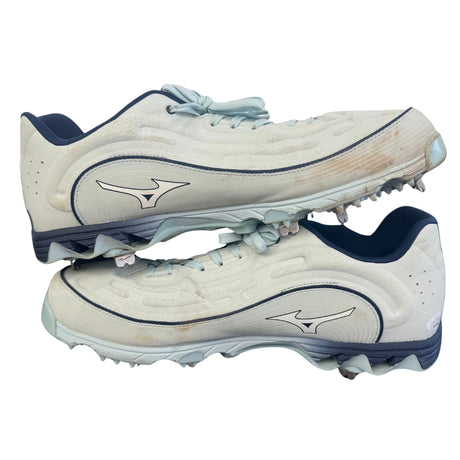 Alec Burleson St Louis Cardinals Autographed 2025 Game Used Fathers Day Cleats w/ Inscription - JSA COA