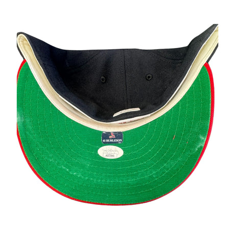 Alec Burleson St Louis Cardinals Autographed 2025 Game Used Hall Of Fame Hat w/ Inscription - JSA COA