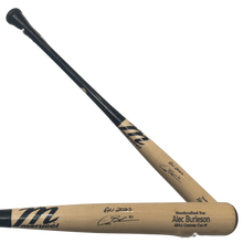 Alec Burleson St Louis Cardinals Autographed 2025 Game Used Marucci Bat w/ Inscription- JSA COA