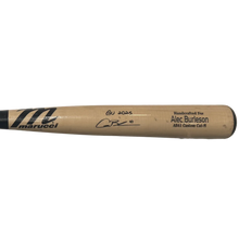 Alec Burleson St Louis Cardinals Autographed 2025 Game Used Marucci Bat w/ Inscription- JSA COA
