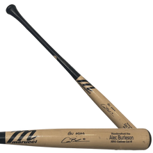 Alec Burleson St Louis Cardinals Autographed 2025 Game Used Marucci Bat w/ Inscription- JSA COA