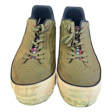 Alec Burleson St Louis Cardinals Autographed 2025 Game Used Military Appreciation Weekend Cleats w/ Inscription - JSA COA