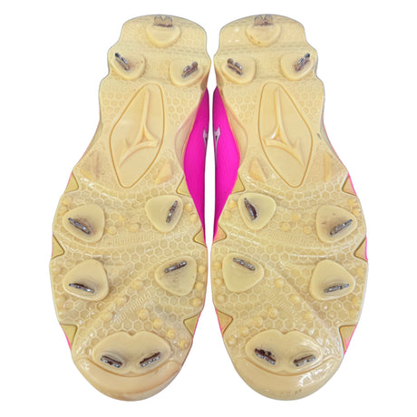 Alec Burleson St Louis Cardinals Autographed 2025 Game Used Mothers Day Cleats w/ Inscription - JSA COA