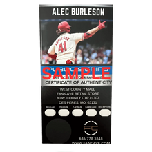 Alec Burleson St Louis Cardinals Autographed 8x10 Photo - Fan Cave COA