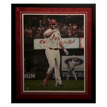 Alec Burleson St Louis Cardinals Autographed Framed 16x20 with Inscription - Fan Cave COA