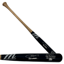 Alec Burleson St Louis Cardinals Autographed Game Used Marucci Bat w/ Inscription- JSA & MLB COA