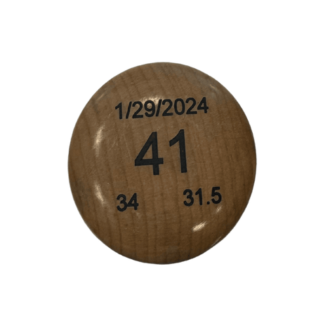 Alec Burleson St Louis Cardinals Autographed Game Used Marucci Bat w/ Inscription- JSA & MLB COA