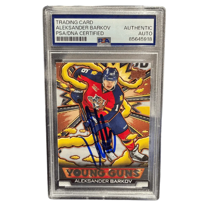 Aleksander Barkov 2024-25 Upper Deck Series Two Young Guns Autograph Card #470