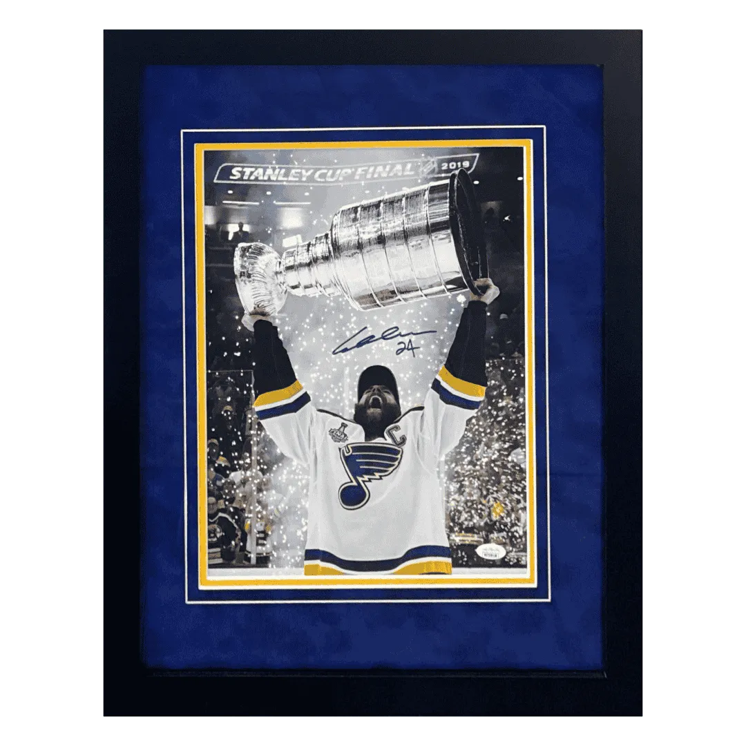 Alex Pietrangelo St Louis Blues Autographed Framed 11x14 Photo - JSA COA