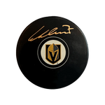 
Alex Pietrangelo Vegas Golden Knights Autographed Logo Puck - JSA COA — Front