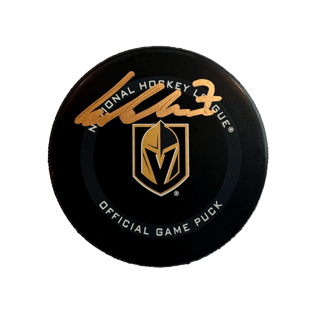 Alex Pietrangelo Vegas Golden Knights Autographed Official Game Puck - JSA COA