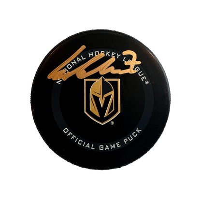 Alex Pietrangelo Vegas Golden Knights Autographed Official Game Puck - JSA COA