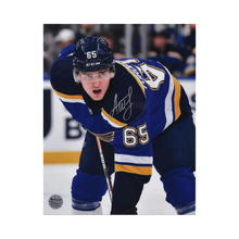 Alexei Toropchenko St Louis Blues Autographed Close Up Photo 8x10 - Fan Cave COA