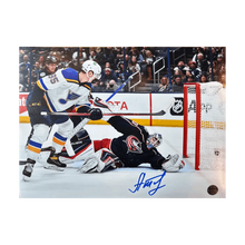Alexei Toropchenko St Louis Blues Autographed First Goal Photo 11x14 - Fan Cave COA