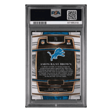 Amon-Ra St Brown PSA 9 2021 Panini Select Rookie RC Card #73