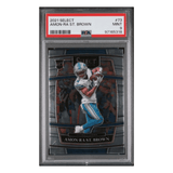 Amon-Ra St Brown PSA 9 2021 Panini Select Rookie RC Card #73