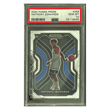 Anthony Edwards PSA 10 2020 Panini Prizm Rookie RC Card #258