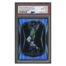 Anthony Edwards PSA 10 2020 Panini Select Silver Prizm Rookie RC Card #169