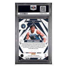 Anthony Edwards PSA 9 2023 Panini Phoenix Paragon Maroon Ice #d /275 Card #9