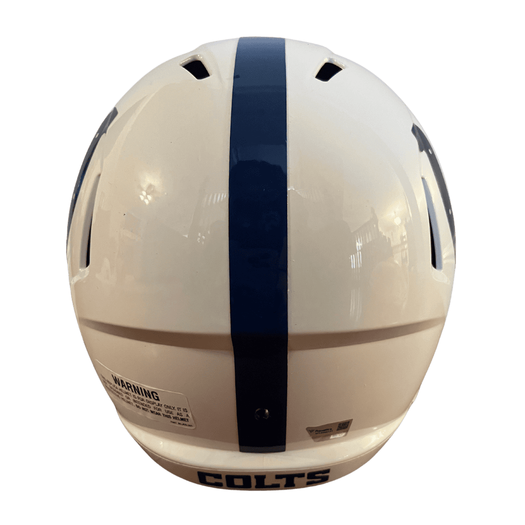 Anthony Richardson Indianapolis Colts Autographed Full Size Speed Replica Helmet - Fanatics COA