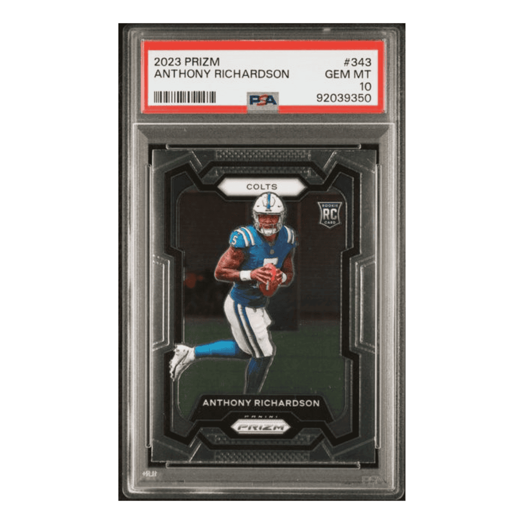 Anthony Richardson PSA 10 2023 Panini Prizm Rookie RC Card #343