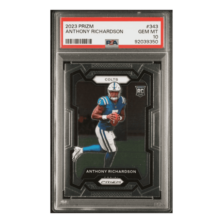 Anthony Richardson PSA 10 2023 Panini Prizm Rookie RC Card #343