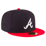 Atlanta Braves 1995 World Series Patch Wool New Era 59FIFTY Fitted Hat