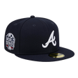 Atlanta Braves 2021 World Series Side Patch New Era Navy 59FIFTY Fitted Hat