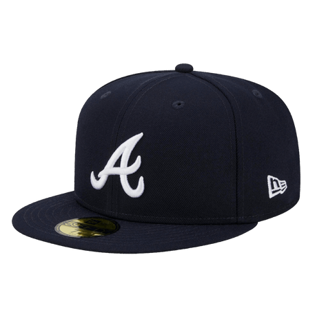 Atlanta Braves 2021 World Series Side Patch New Era Navy 59FIFTY Fitted Hat